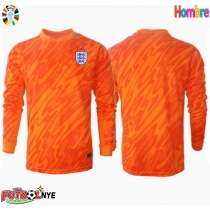 Camiseta Inglaterra Portero Primera Equipación Eurocopa 2024 manga larga